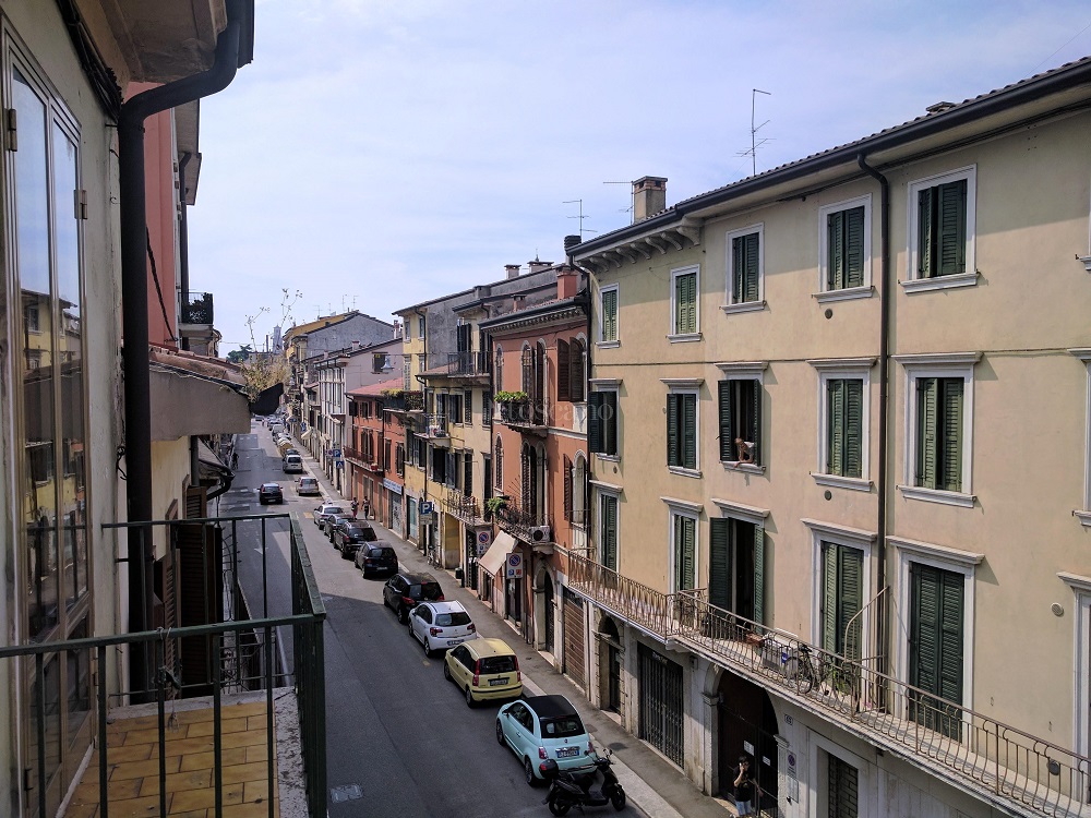 scorcio di Veronetta quartiere di Verona